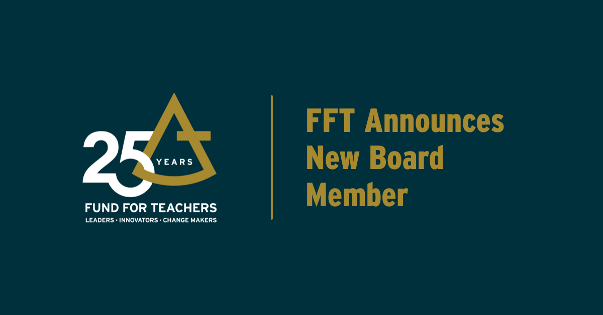 FFT Welcomes New Board Member